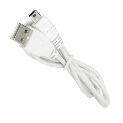 Kasina (White) USB to mini USB Cable - MindPlace